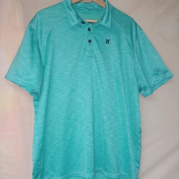 Hurley Other - Hurley Men's Aqua Polo Shirt